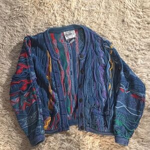 COOGI Multicolor Knit Jacket